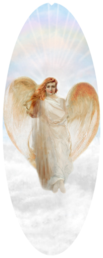 DNSA18-118-BL Angel Clouds Blue